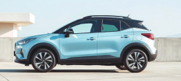 blue electric SUV best self drive car rental in jaipur